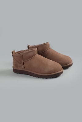 CLASSIC ULTRA MINI ANKLE BOOTS DARK TAUPE DARK TAUPE