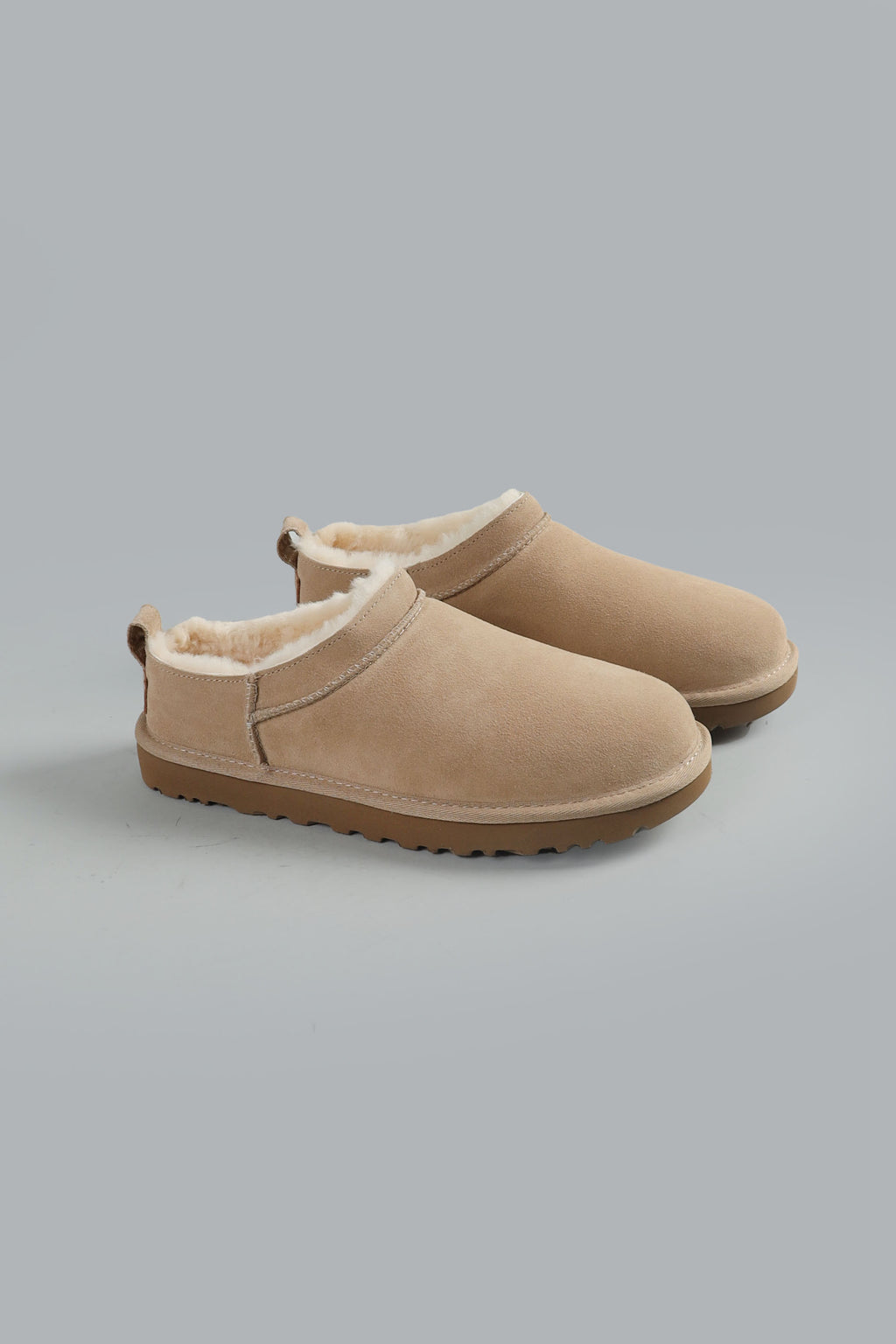 CLASSIC MICRO ANKLE BOOTS LIGHT BEIGE