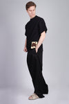 Cotton Belted Black
