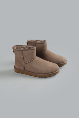 CLASSIC MINI II ANKLE BOOTS TAUPE TAUPE