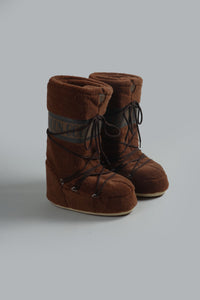 ICON FLEECE HIGH BROWN