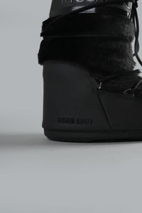 ICON FAUX FUR HIGH BLACK