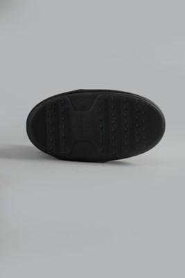 ICON LOW FAUX FUR BLACK