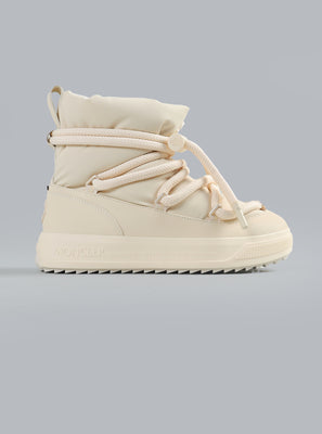 MONCLER MONPULSE MID SNOW BOOTS White WOMEN SHOES