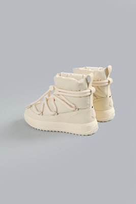 MONCLER MONPULSE MID SNOW BOOTS White WOMEN SHOES