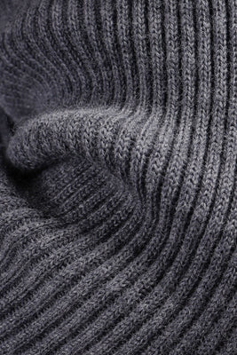 Full Rib Wool Grey