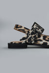 Feminine Buckle Brown Dessin