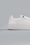 Initial leather Sneaker white