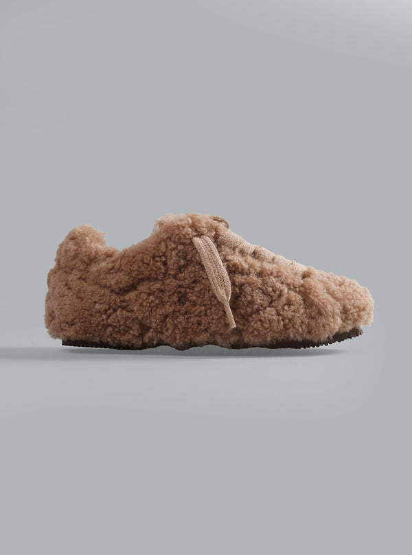 Tact Shearling Runner Brown