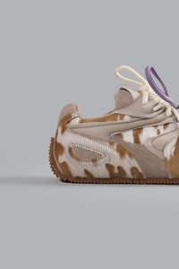 Langzame hardloper beige