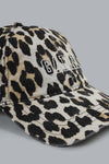 Printed Cap Brown Dessin