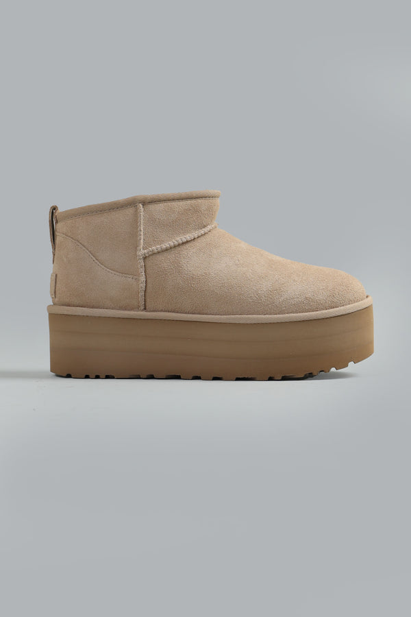 Classic Ultra Mini Platform Lichtbeige