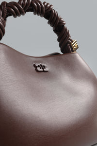 Ganni Bou Bag Small Chocolate
