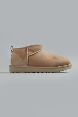 CLASSIC ULTRA MINI ANKLE BOOTS LIGHT BEIGE