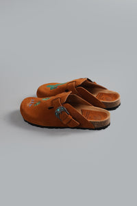 Sabot Palm and Cactus Clogs