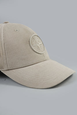 Micro-Corduroy Cotone Dark Beige