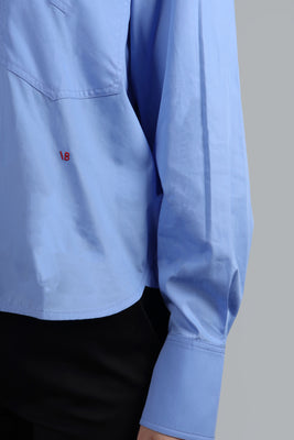 Cropped Light Blue