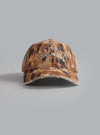 Washed Cotton Print Canvas Cap