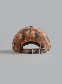 Washed Cotton Print Canvas Cap