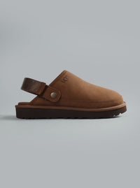 M GOLDENCOAST CLOG II NUBUCK DARK CHESTNUT
