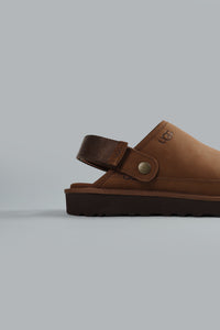 M GOLDENCOAST CLOG II NUBUCK DARK CHESTNUT
