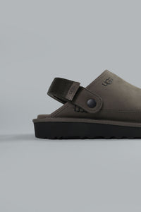 M GOLDENCOAST CLOG II NUBUCK GEDROOGDE OREGANO