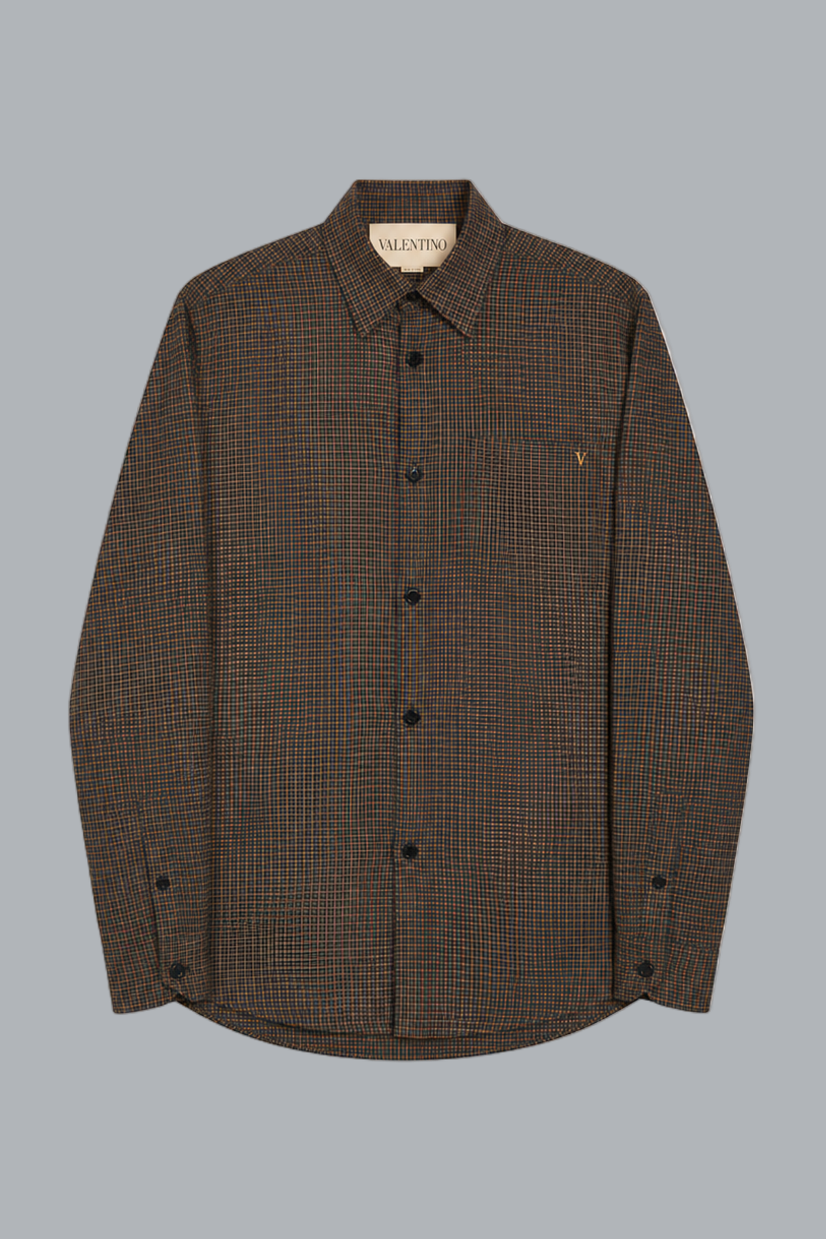 VGOLD MICRO GINGHAM SHIRT