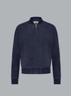 MICHAEL SUEDE BOMBER JACKET ROYAL