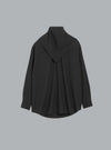 BANDANA BLOUSE DARK GREY