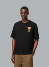 AMI DE COEUR PATCH T-SHIRT BLACK