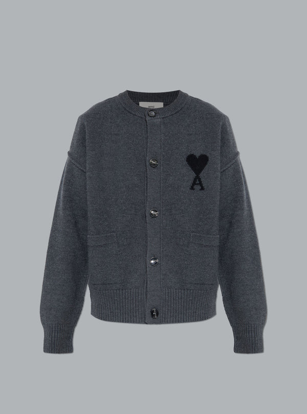 ADC gevilt wollen vest donkergrijs