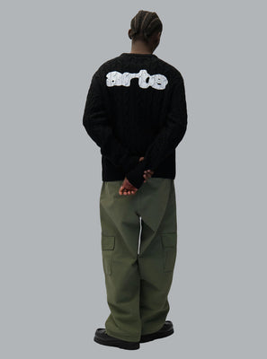 ARTE ANTWERP ARTE KNIT CREWNECK BLACK