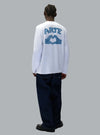 ARTE ANTWERP DIELS STITCH LOGO LONG SLEEVE T-SHIRT White