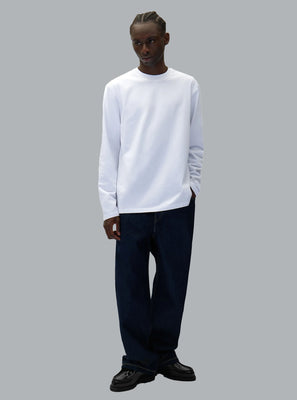 ARTE ANTWERP DIELS STITCH LOGO LONG SLEEVE T-SHIRT White