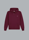 ARTE HEART HOODIE BURGUNDY