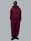 ARTE HEART LOGO SWEATPANTS BURGUNDY