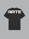 ARTE ANTWERP PIXEL BACK LOGO T-SHIRT BLACK