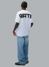 ARTE ANTWERP PIXEL BACK LOGO T-SHIRT White