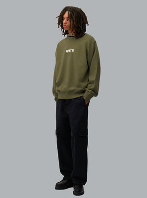 ARTE ANTWERP ARTE PIXEL LOGO SWEATER Green