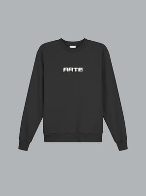 ARTE ANTWERP ARTE PIXEL LOGO SWEATER BLACK