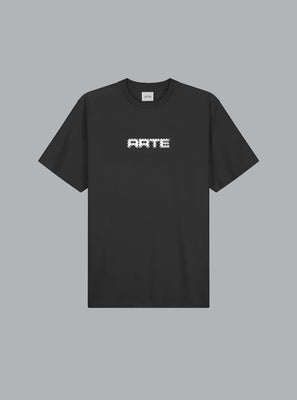 ARTE ANTWERP ARTE PIXEL LOGO T-SHIRT BLACK