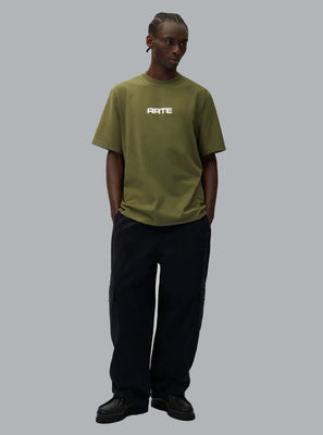 ARTE ANTWERP ARTE PIXEL LOGO T-SHIRT Green