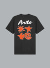 Elements Print T-Shirt Black