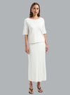 FLO SKIRT OFF WHITE
