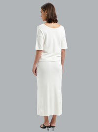 FLO SKIRT OFF WHITE