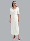 MELINA TOP WINTER WHITE