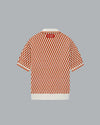 Checkered Orange Dessin