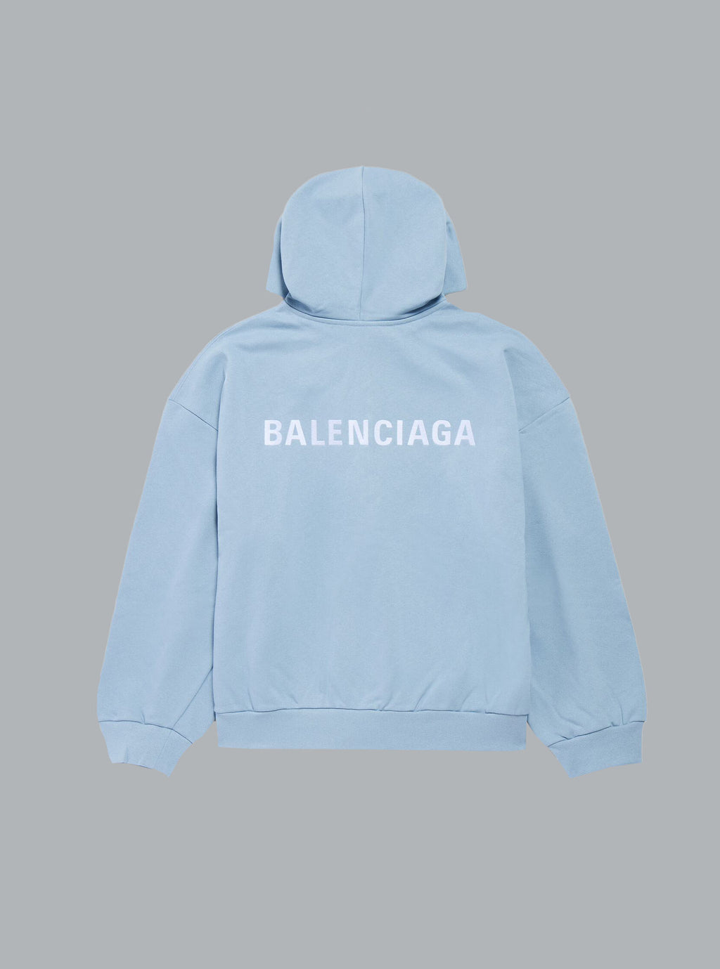 Back Logo Zip Through Hoodie