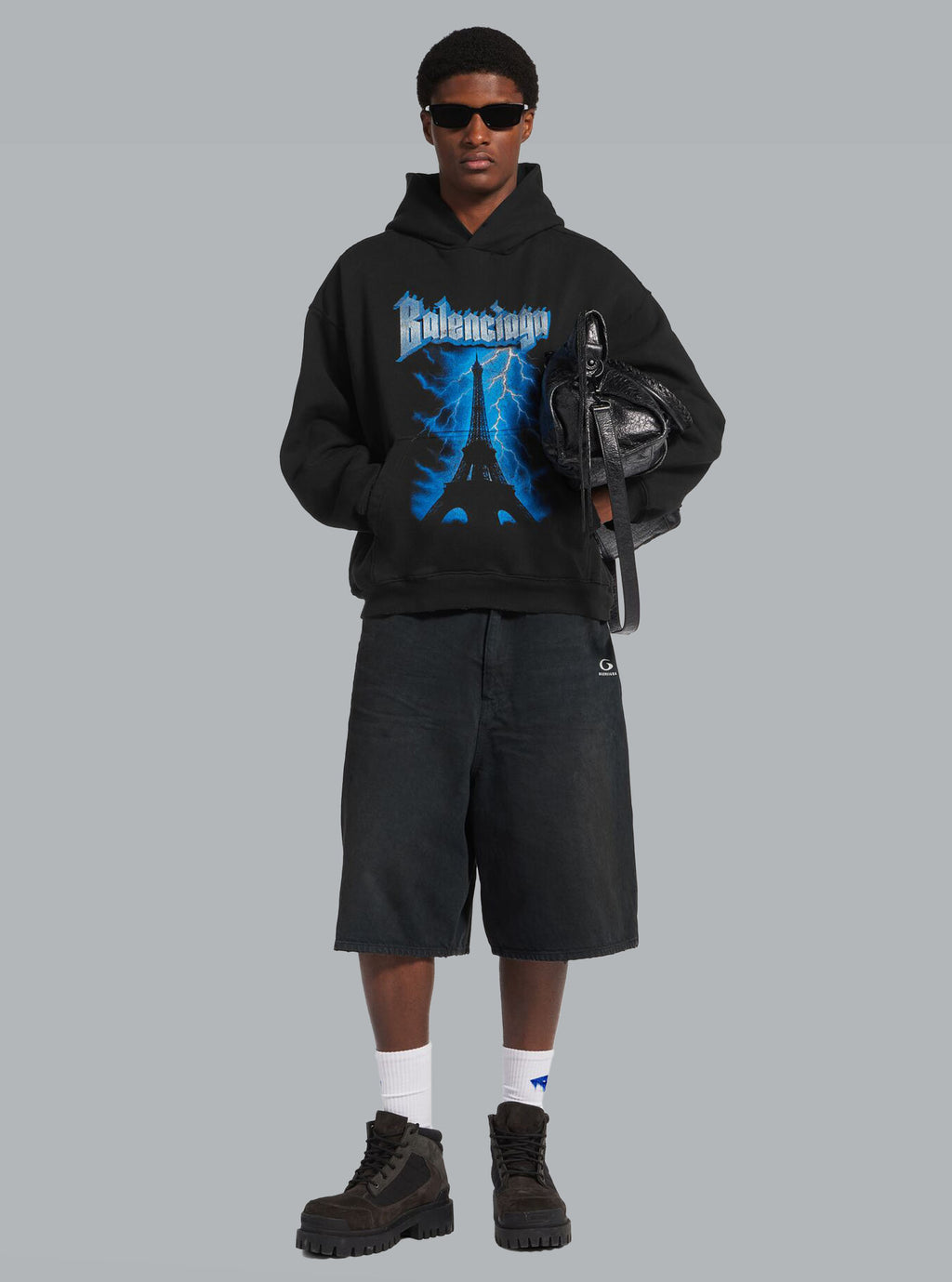 Paris Thunderstorm Medium Fit Hoodie