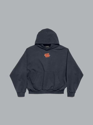 Taped Balenciaga Back Logo Black